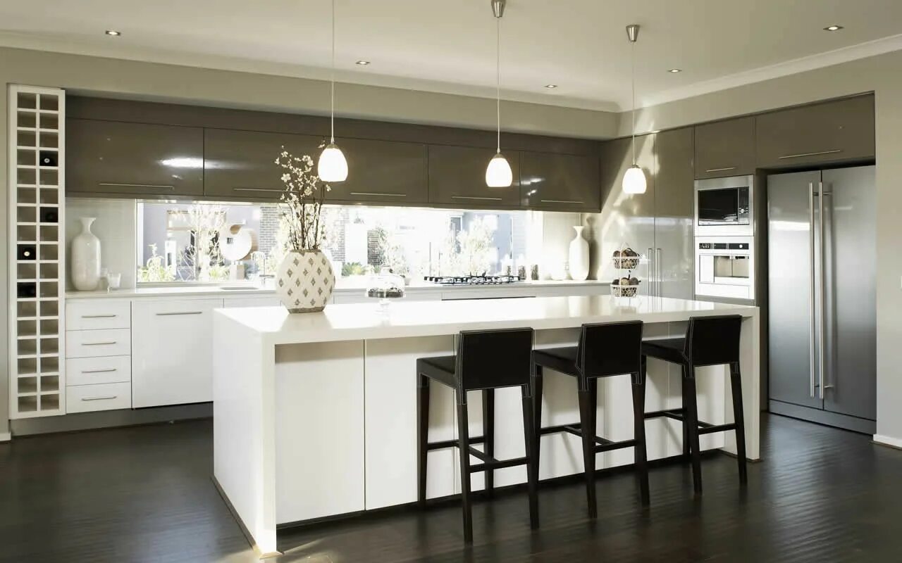 Интерьер кухни. Kitchen the best. Кухня в современном стиле. Проект кухни с островом. Kitchen the best.
