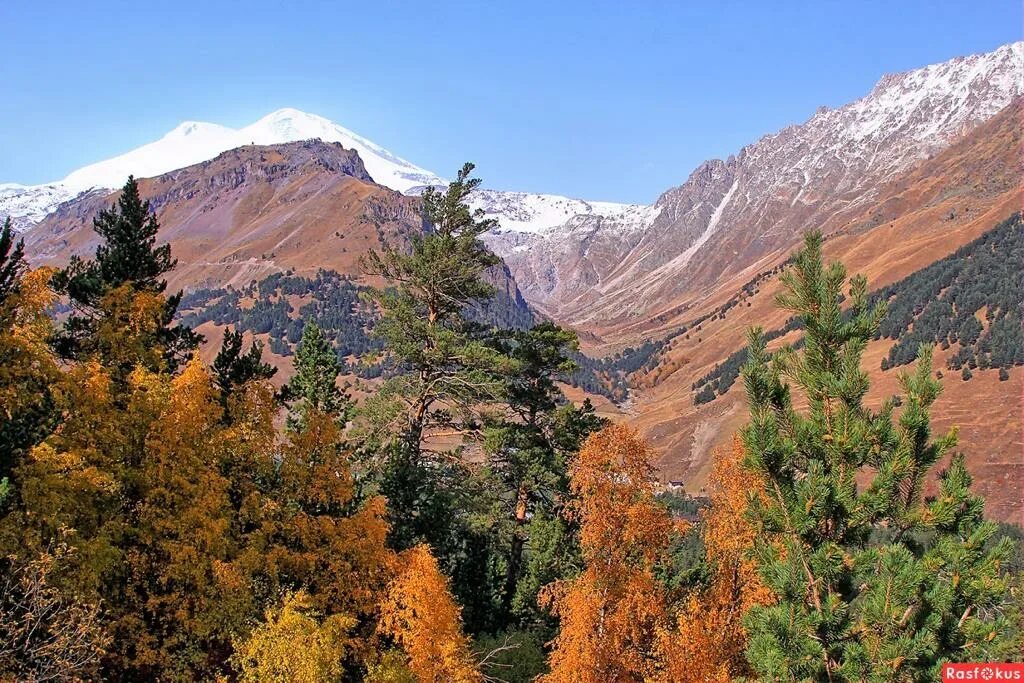 Приэльбрусье в октябре. Кабардино-Балкария. Автор фото: Сергей Лопухов #Россия #