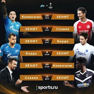 Игры зенита расписание матчей по футболу