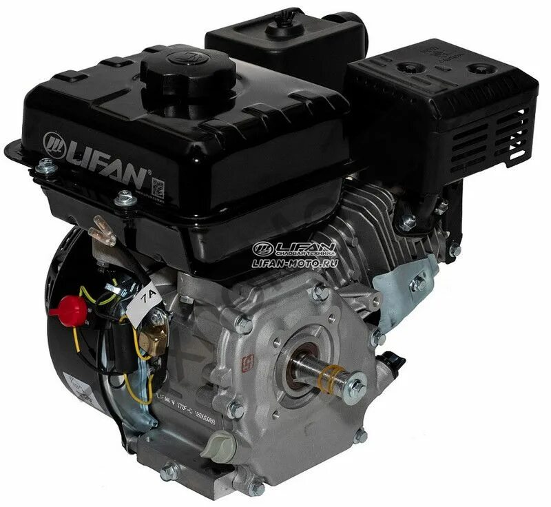 Купить двигатель 170. Двигатель бензиновый Lifan 170f. Lifan 170f-c Pro. Двигатель Lifan 170f (7 л.с. вал 20 мм.). Двигатель Lifan 170f 7,0 л.с..