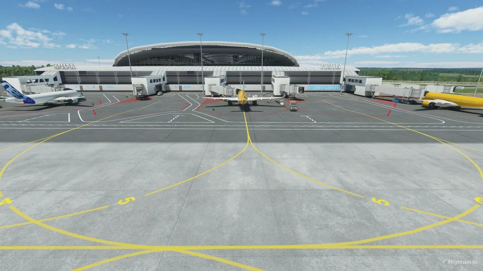 Map enhancement x plane