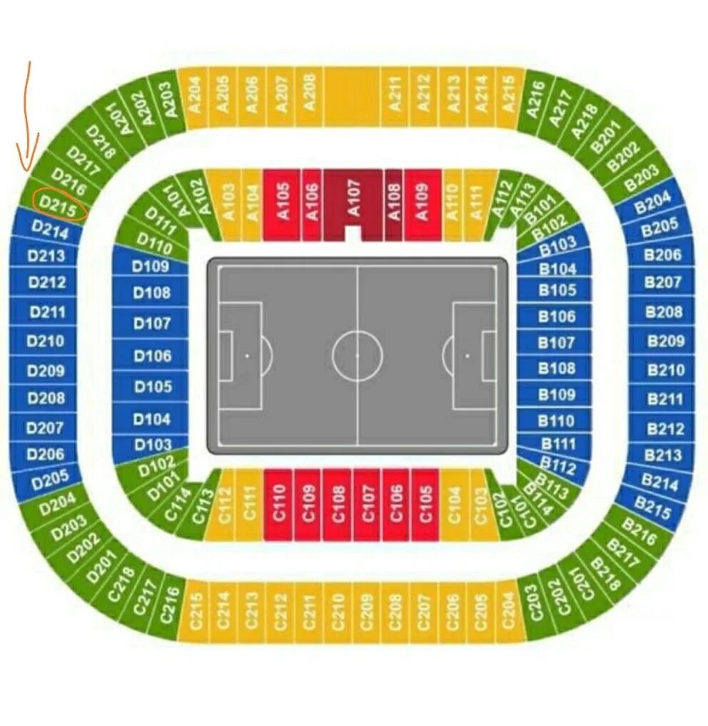 Стадион арена билеты. Стадион Зенит Арена схема.
