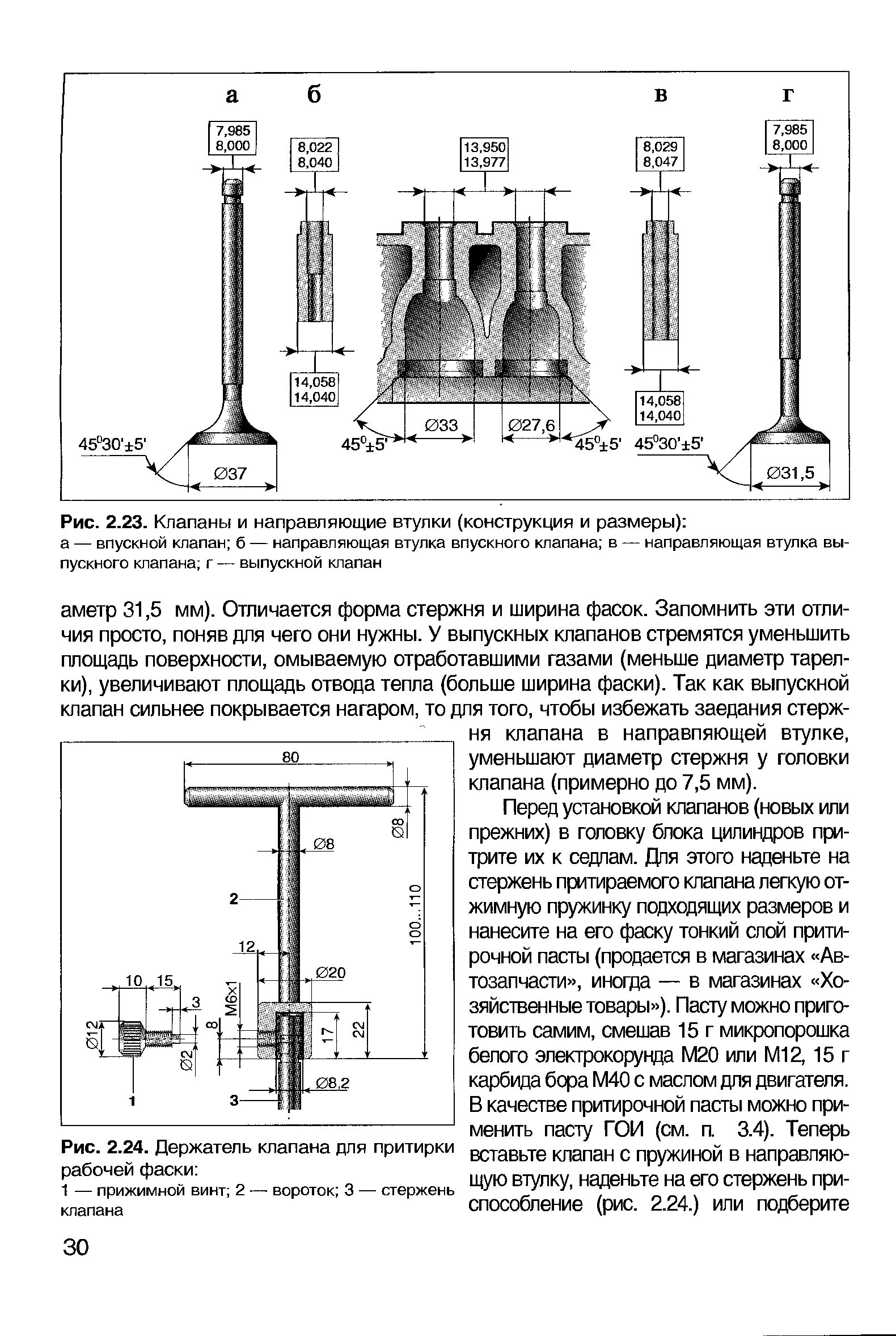 Впускные р выпускные клапана ВАЗ 2107. Впускные и выпускные направляющие клапанов ВАЗ 2107. Направляющие втулки впускных выпускных клапанов. Ремонтный чертеж клапан впускной 2601007014a1.