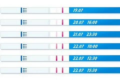 Тест на беременность в день овуляции