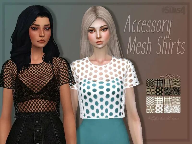 Sims mesh. Sims 4 mesh. сетчатый топ симс 4. trillyke симс 4. симс 4 аксессуары.