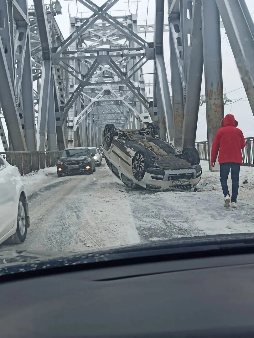 Императорский мост сейчас. Дтп в ульяновске на императорском мосту.