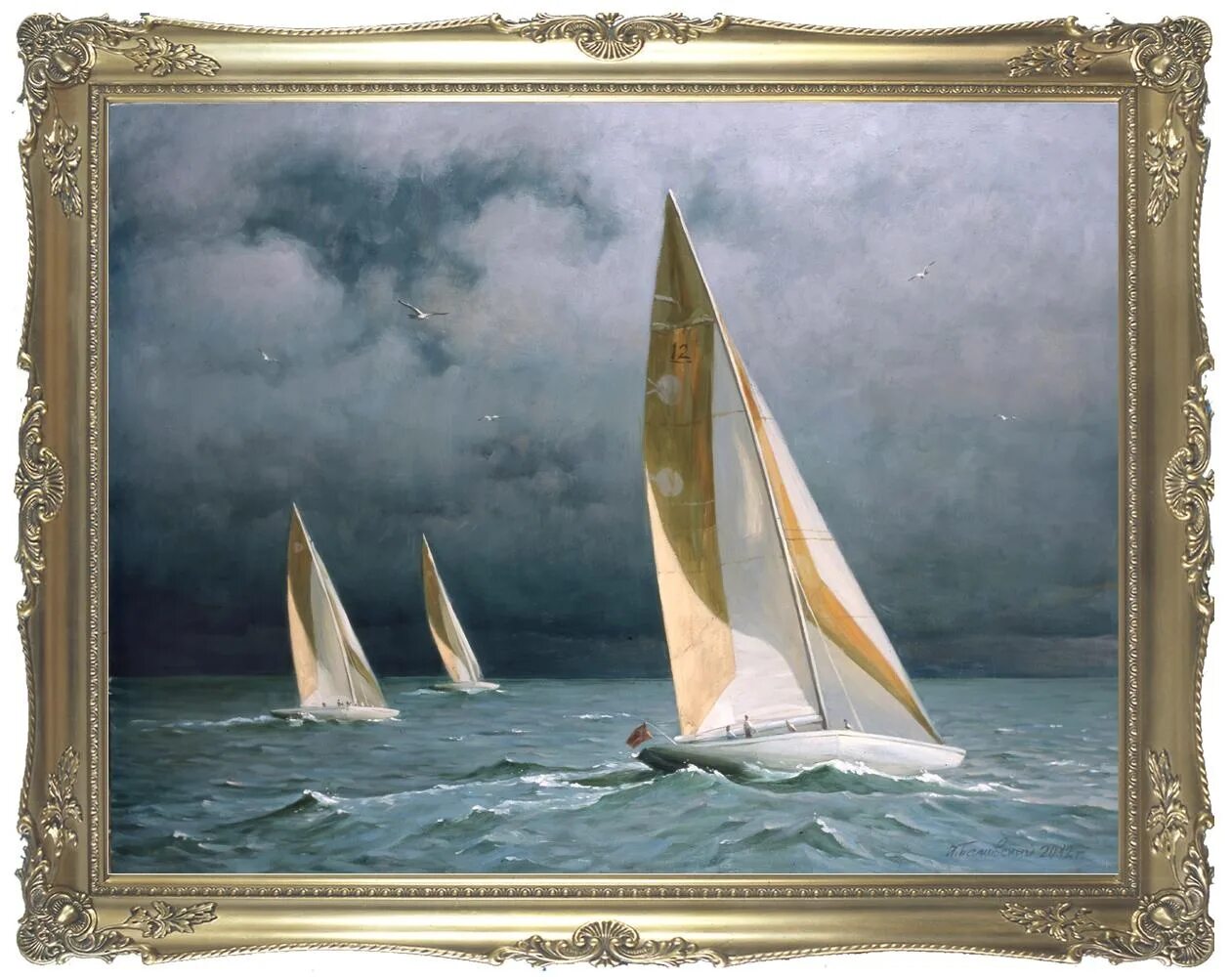 Ни ясные звезды ни паруса далеких яхт. Картины художника Игоря Белковского.