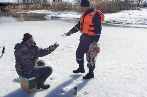 Первый лед в подмосковье