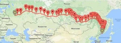 Москва владивосток сколько времени на поезде