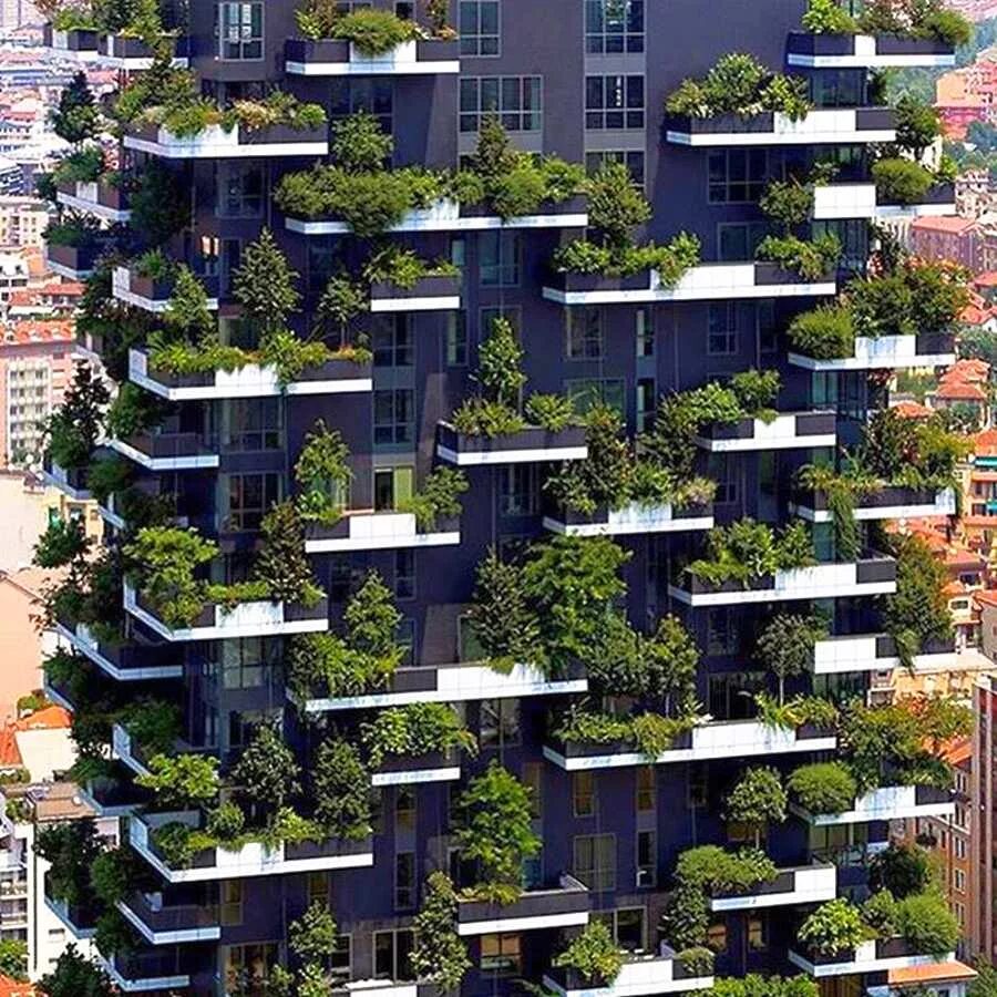 Вертикальные объекты. Bosco verticale (вертикальный лес), Милан, Италия.. Жилой комплекс Bosco verticale в Милане. Небоскребы Bosco verticale («вертикальный лес»). Жилой комплекс «вертикальный лес», Милан, Италия.