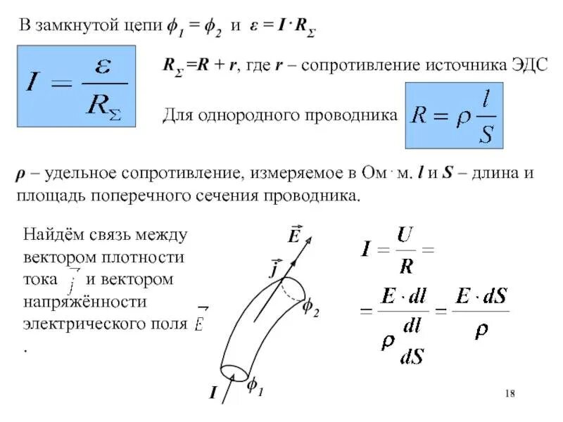 Сила через длину