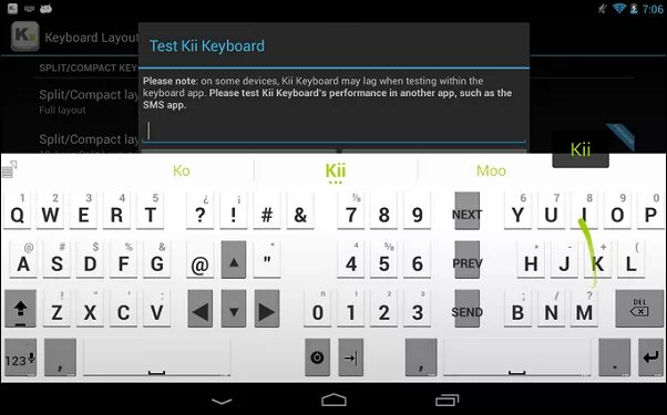 Клавиатура android aosp