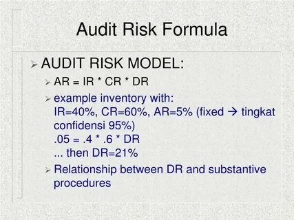 Audit risk