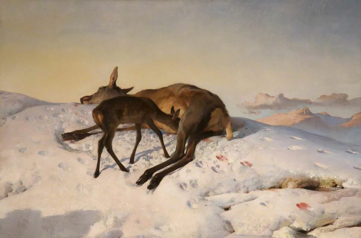 Edwin Henry Landseer. М борзых каникулы бога рандома