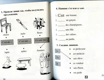Упражнения по французскому языку
