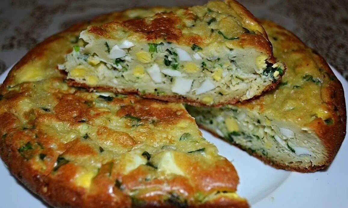 Зеленый пирог. Зеленый пирог