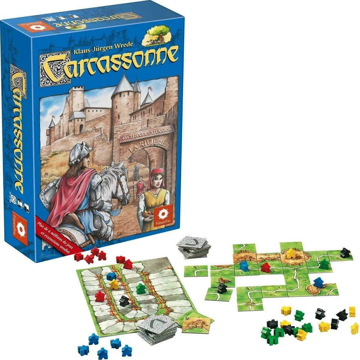 Каркассон настольная купить. Carcassonne игра. Каркассон 4 дополнение. Каркассон дополнение 1. Каркассон игра обложка.