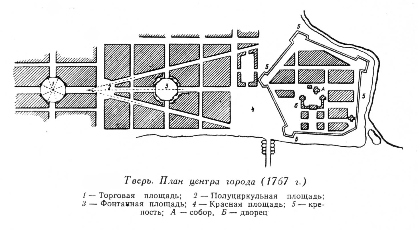 План города россии. План города Твери 1674 г. Генеральный план Твери 1763. План Твери 1763 года. План города Твери 19 век.