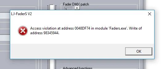 Access violation writing location. Access violation. access violation at address 0048. access violation at address. access violation at address in module delphi.