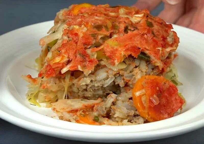Рецепт самых вкусных ленивых голубцов
