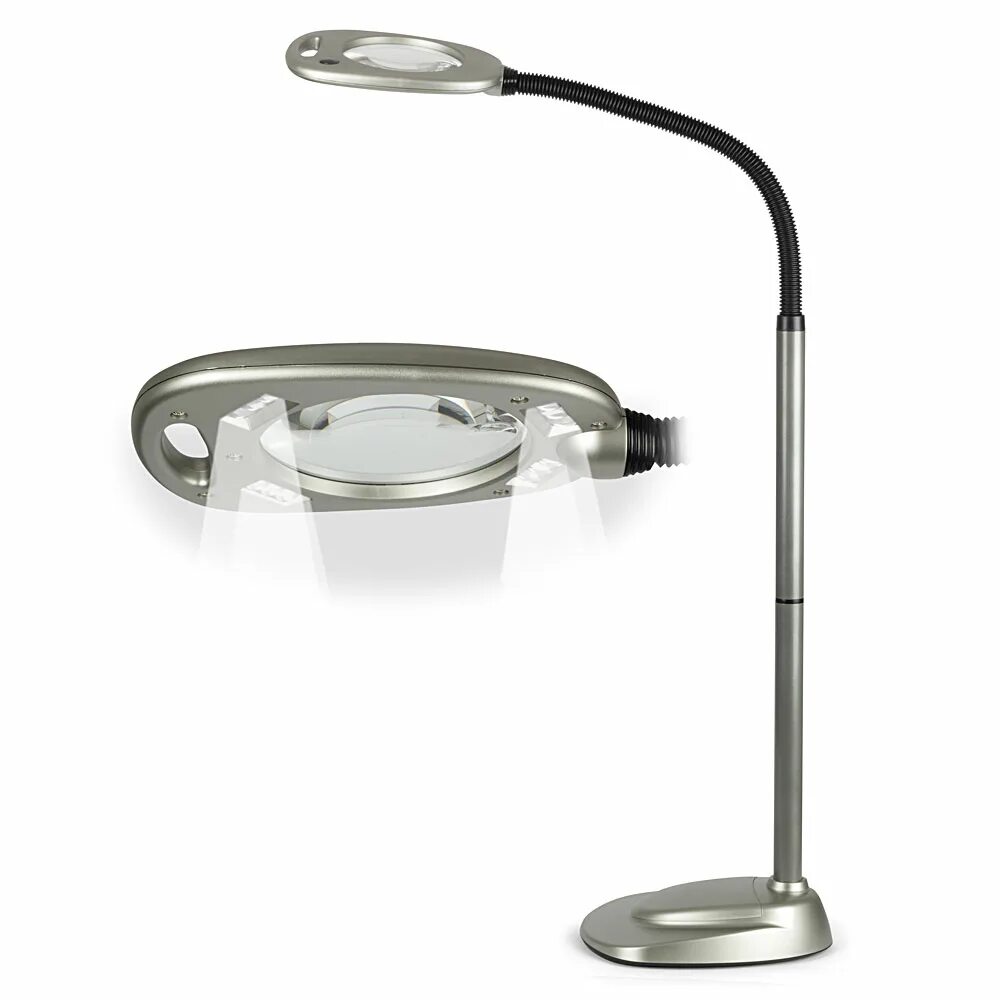 Magnifier lamp. Magnifier lamp 20701l. лампа для рукоделия с лупой напольная. напольная бестеневая лампа. лампа для вышивки с лупой напольная.