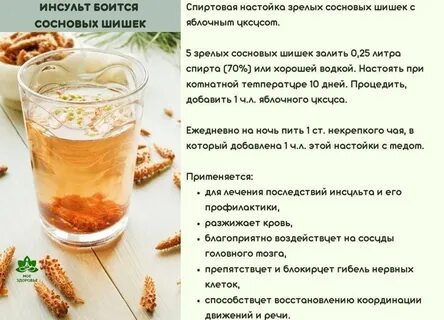 Настойка инсульт