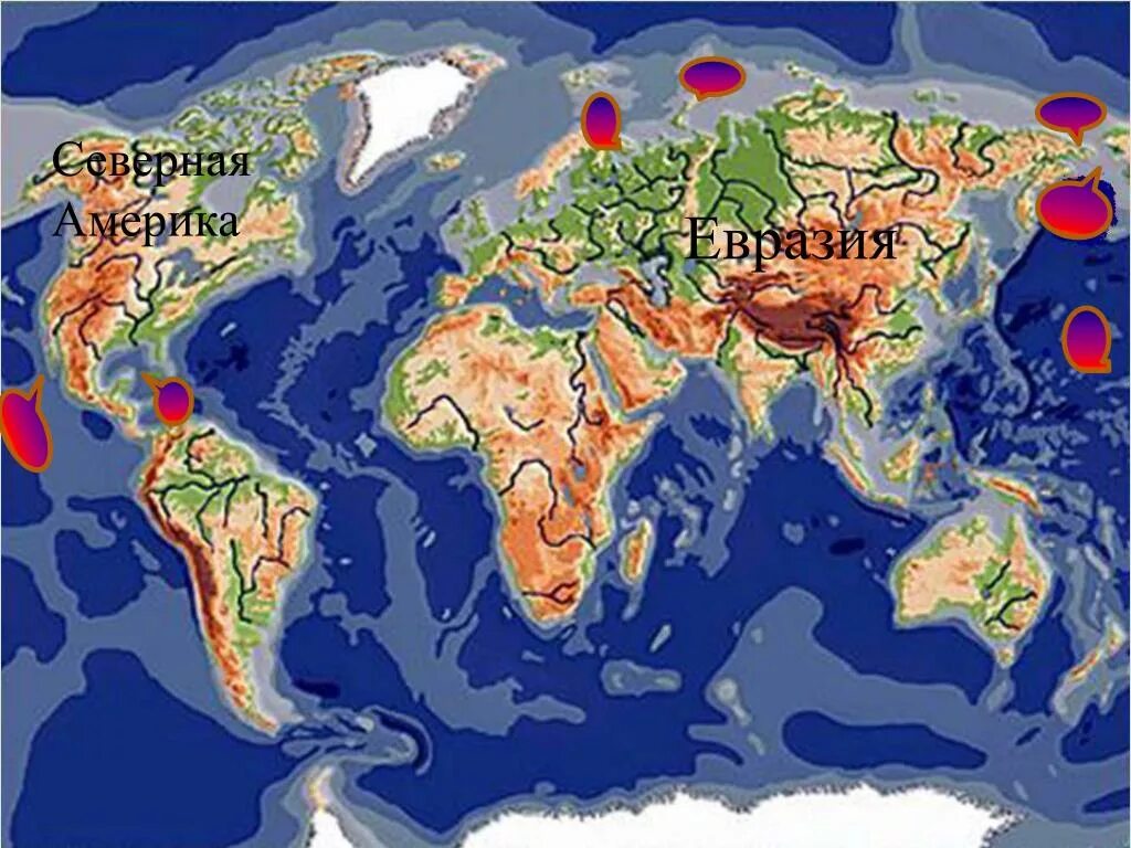 Самая большая река в мире на карте. Самые большие реки в мире на карте.