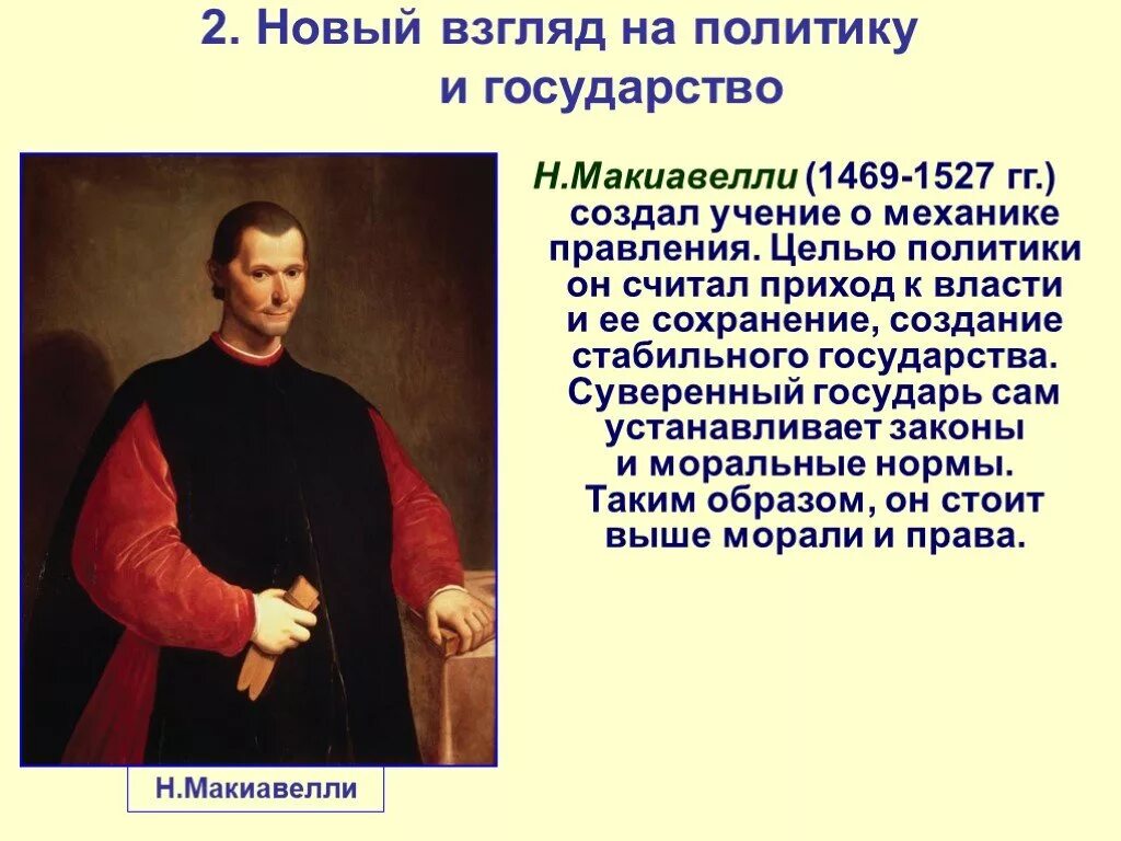 Политическая философия н макиавелли. Н. Макиавелли (1469–1527). Никколо Макиавелли государство.