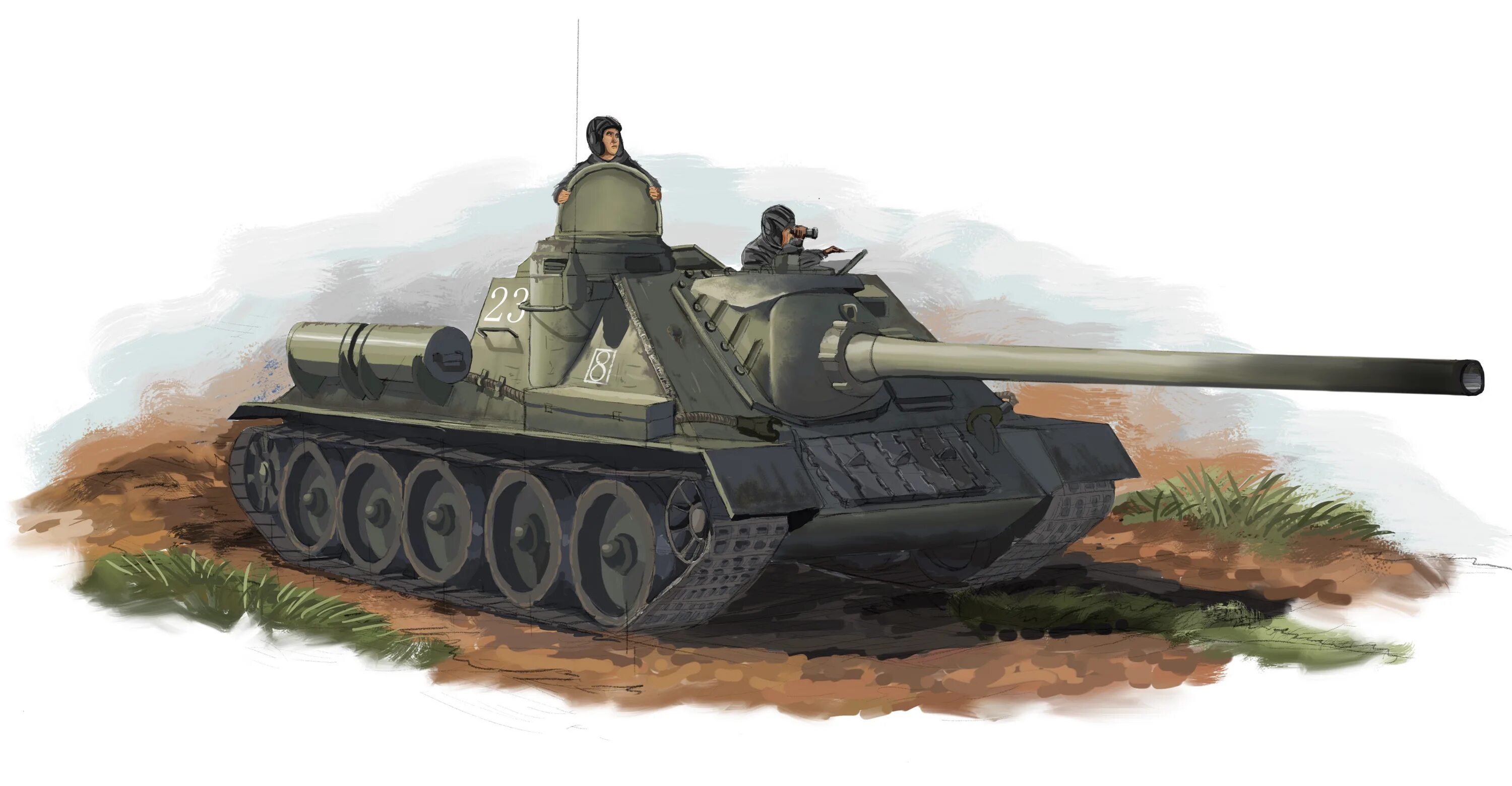 Т 34 85 Геранд. Т-34-85 танк Геранд. Су 85 Геранд. Кв 44 Геранд.