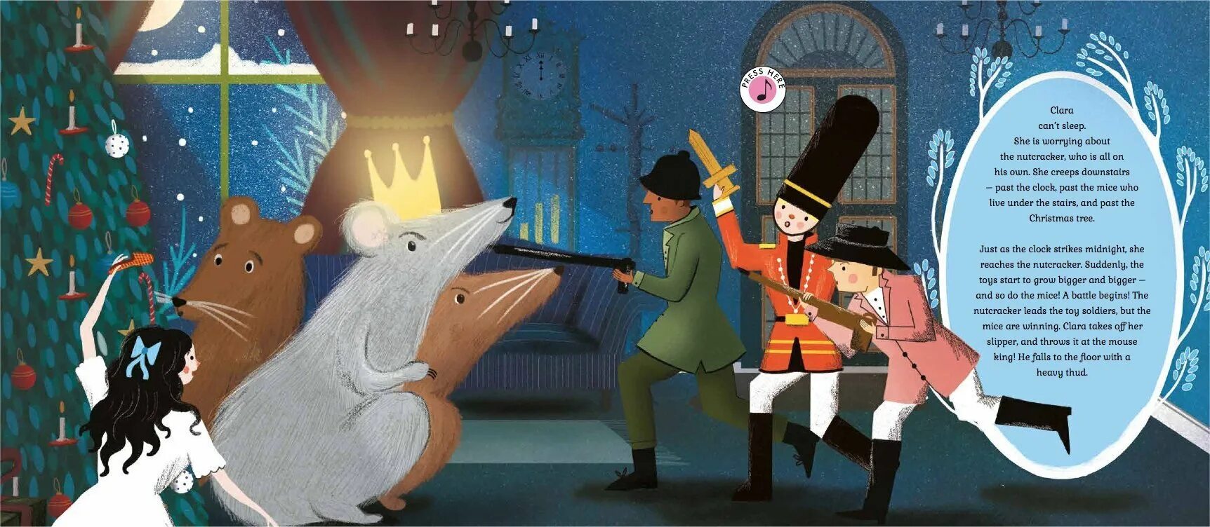 Королева среди врагов щелкунчика