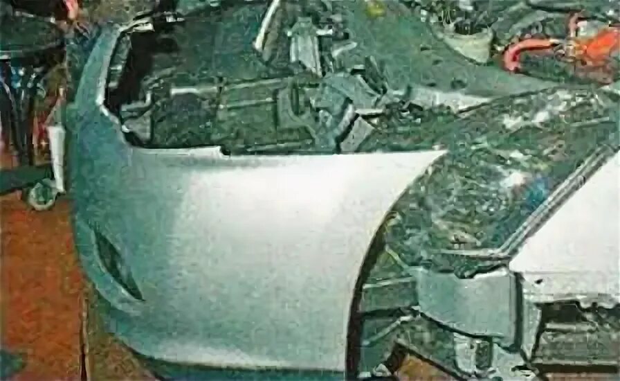 Снятие бамперов автомобиля Ниссан Альмера
