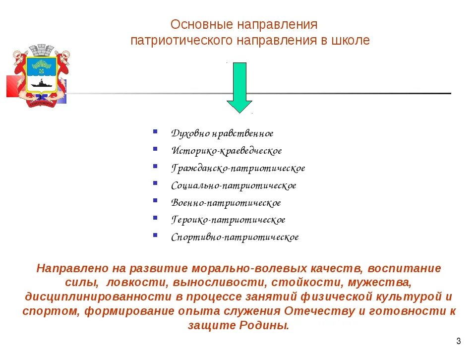 Направления работы патриотического воспитания. Направления патриотического воспитания в школе. Основные направления деятельности патриотического воспитания.. Спортивно-патриотическое направление. Класс патриотическое направление