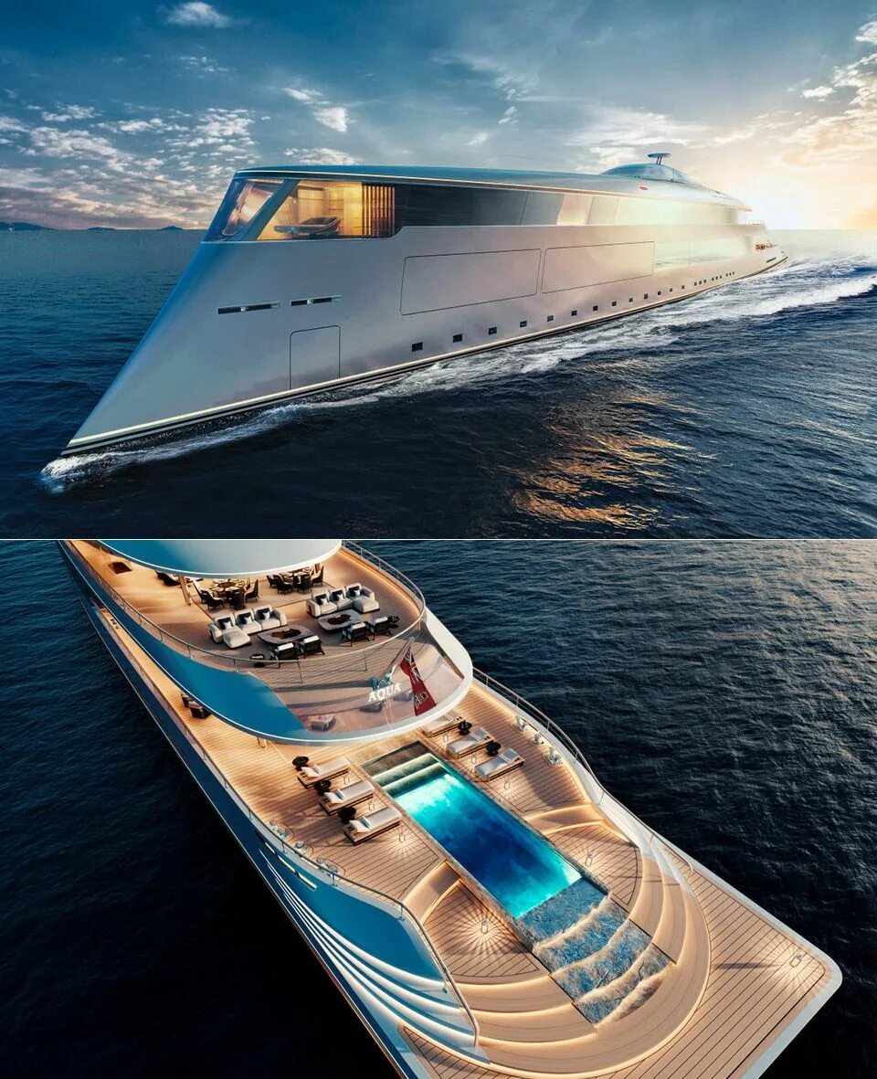Как выглядит самая дорогая яхта Pin de Maria Cristina Henao en Super yacht Pinterest Luxury yachts, Yacht, Yacht
