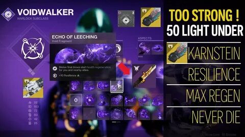 Destiny builds