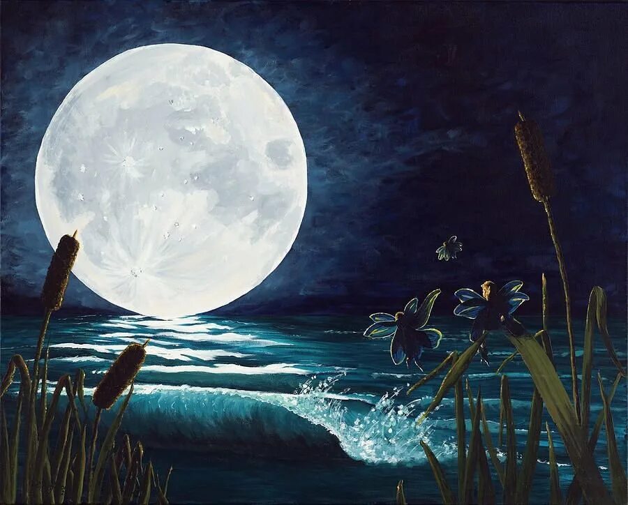 Свет спокойной. Лунная ночь. Лунный пейзаж. Лунные пейзажи в живописи.