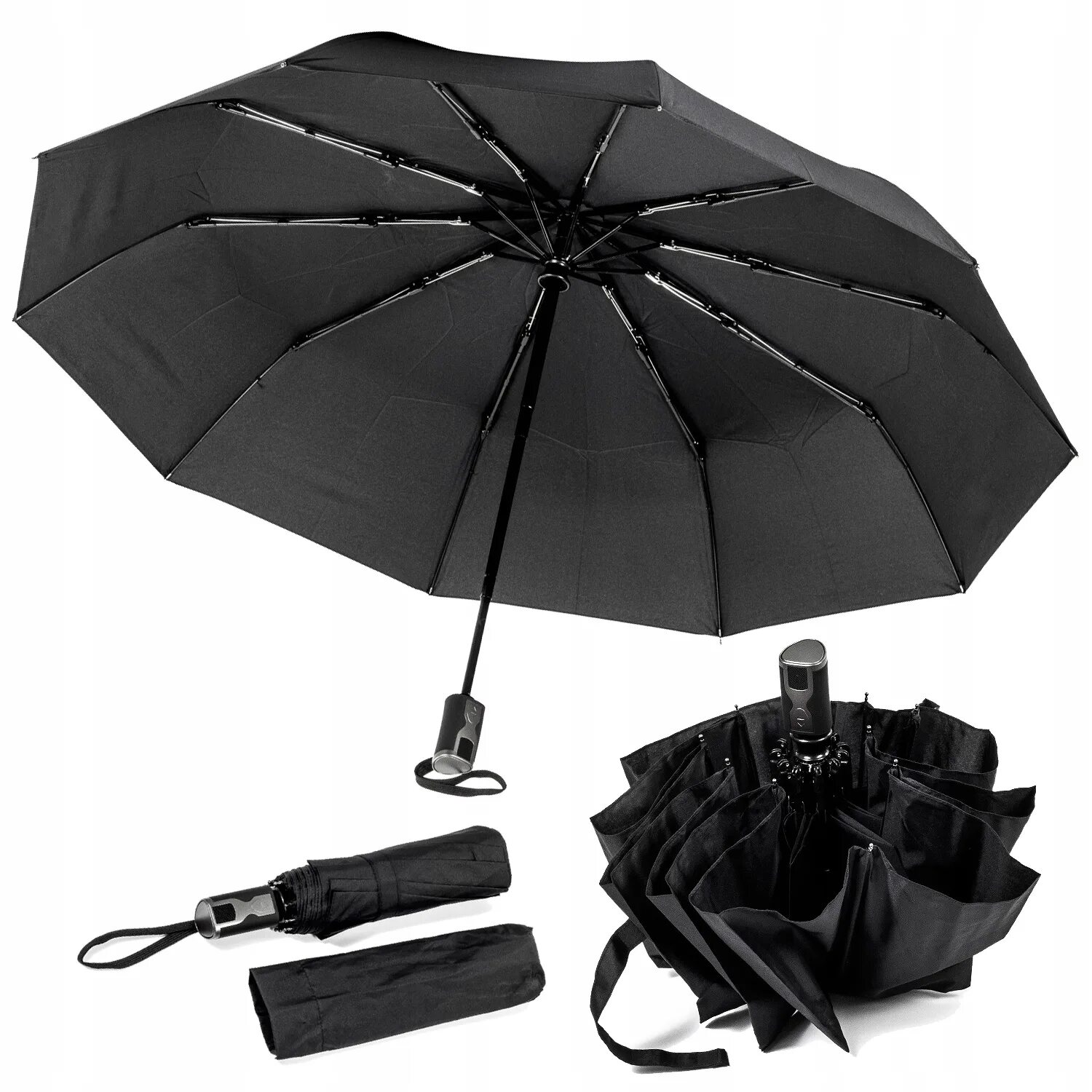 Зонтик автомат купить. Tytan зонт складной черный. Зонт унисекс автомат lb Umbrella 550 д95см. Зонт автомат Zest 13940 черный. Зонт treepzon черный u1.