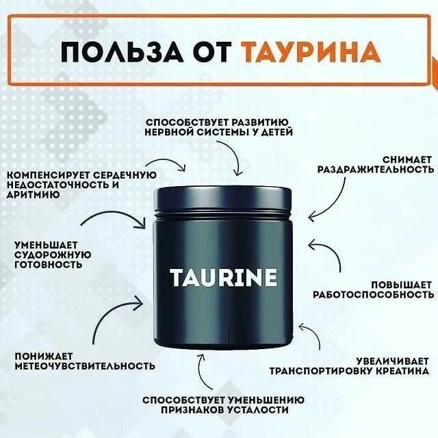 Таурин когда принимать. Таурин. Польза таурина. Дефицит таурина. Воздействие таурина на организм.