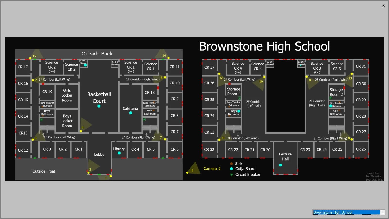 Карта школы 1.20. Карта школа в Phasmophobia. Brownstone High School Фазмофобия. Brownstone High School Phasmophobia. Карта школы Фазмофобия.