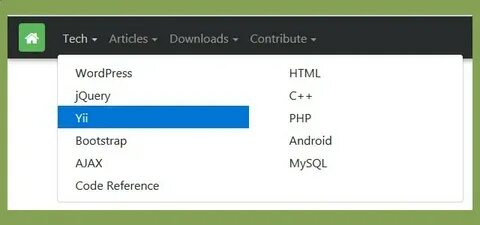 Bootstrap dropdown