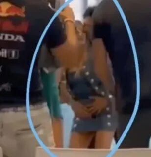 Sergio Perez caught dancing with mystery woman at 'very bad party'