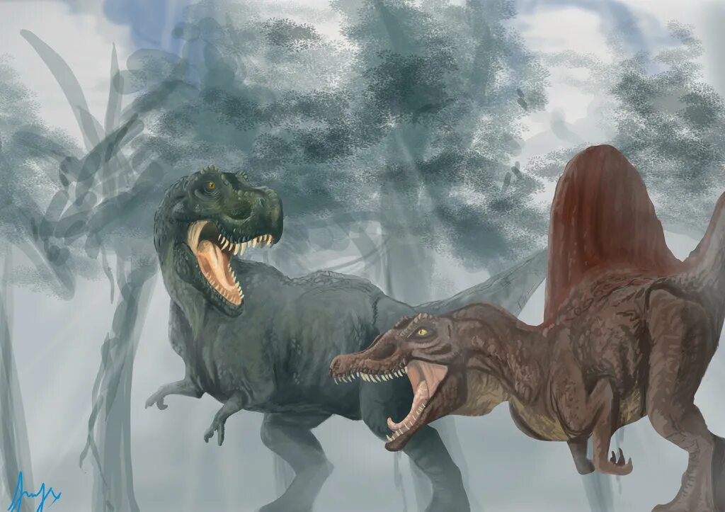 Тирекс спинозавр. Тираннозавр рекс против Спинозавра. Спинозавр Тиранозавр. Спинозавр против ЦЕРАТОЗАВРА. Спинозавр против тирраеозаврв.
