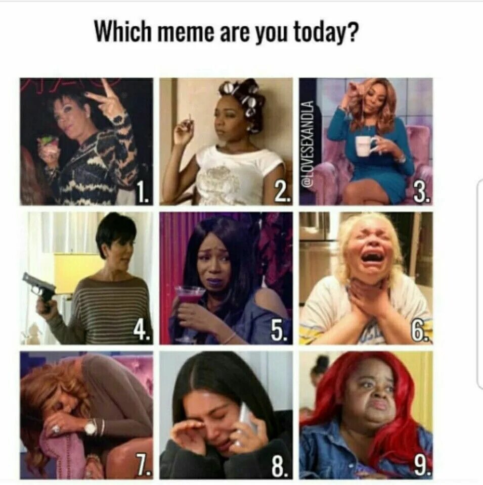 Which meme are you. Which meme are you