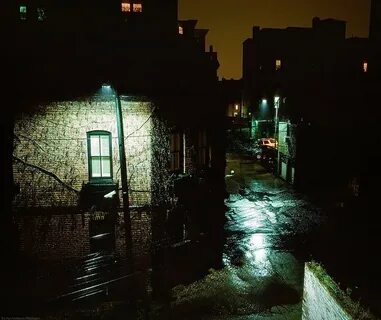 На дворе была ночь