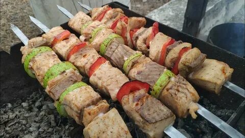Кета на мангале рецепт