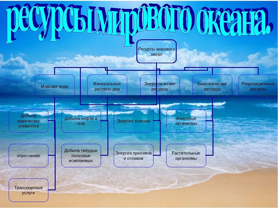 Ресурсы мирового океана таблица 10 класс география. Кластер по географии 7 класс мировой океан. Ресурсы мирового океана это в географии. Богатства мирового океана. Особенности природного океана