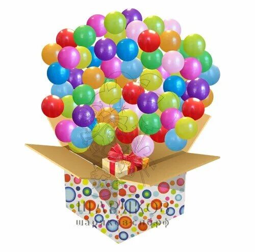 Коробка с мини шарами. Коробка с шарами, сюрприз. Коробка с воздушными шариками. Подарочная коробка с шарами.