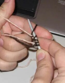 Итальянский набор петель без дополнительной нити