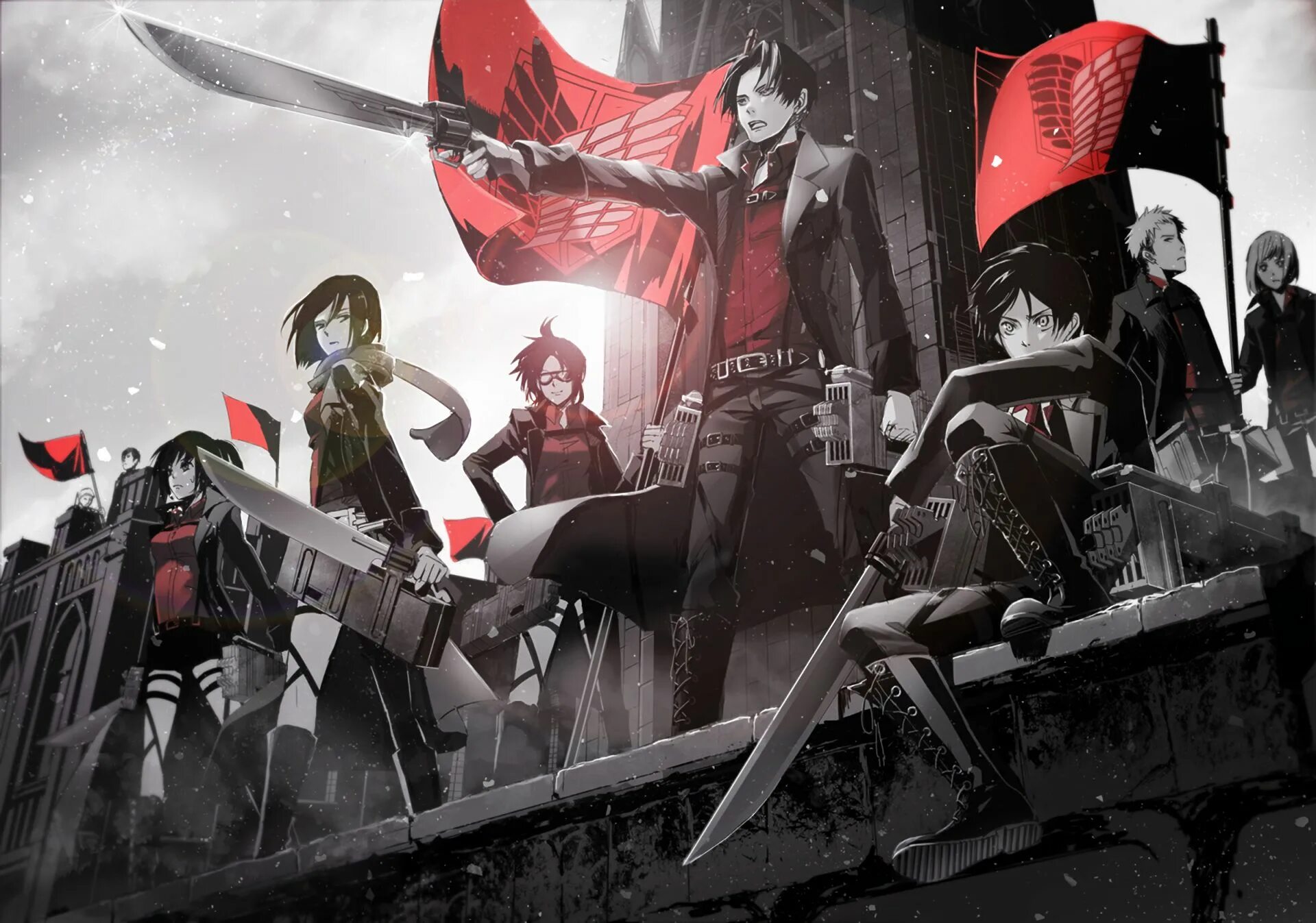 Attack on survey corps на пк