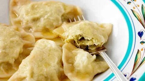 Вареники с картофельным пюре