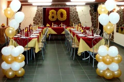 Оформление 80 лет